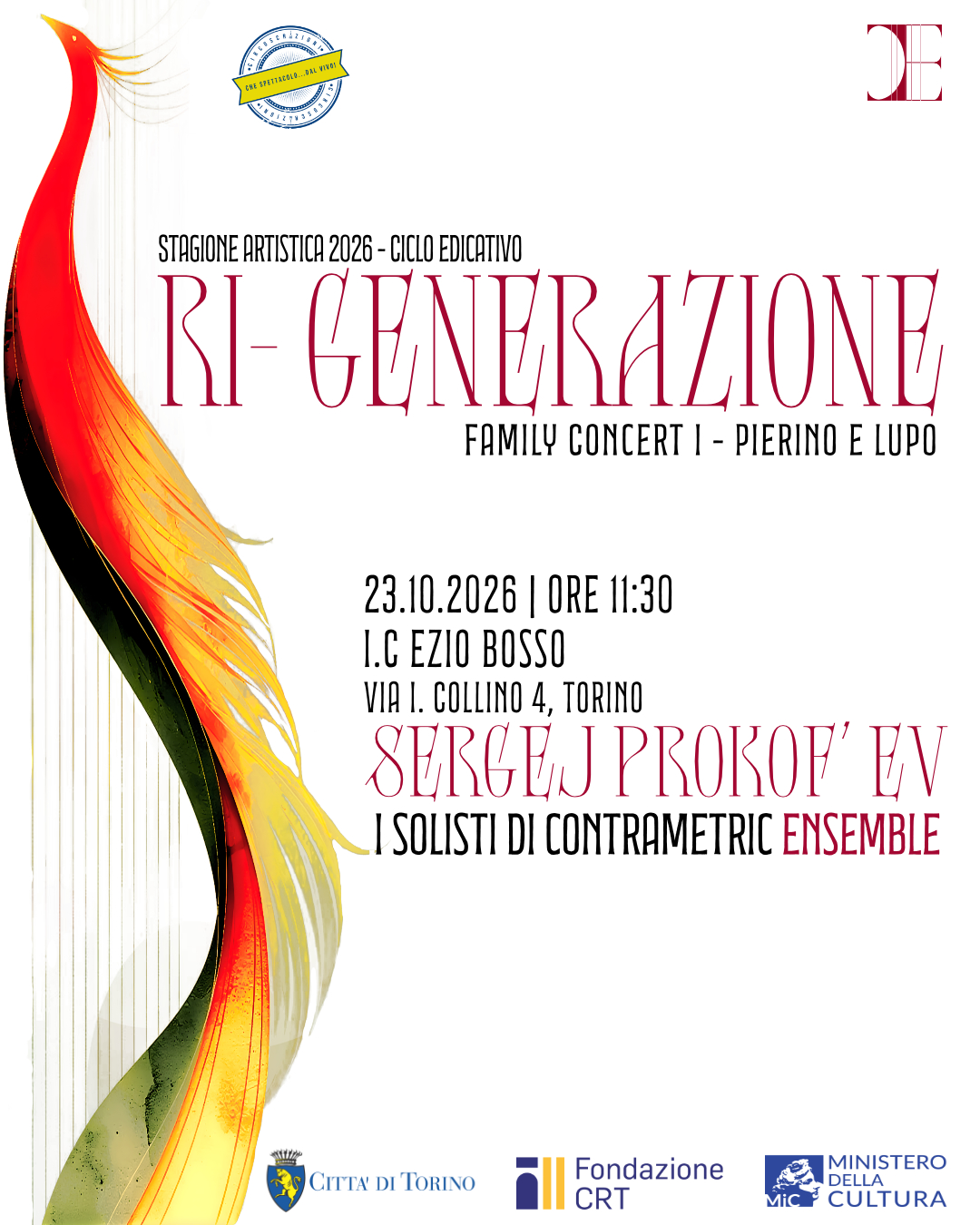 Locandina di FAMILY CONCERT - PIERINO E IL LUPO